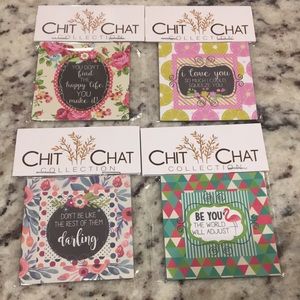 Bundle of four refrigerator magnets NWT